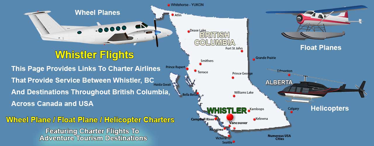 Whistler BC Air Charter Directory